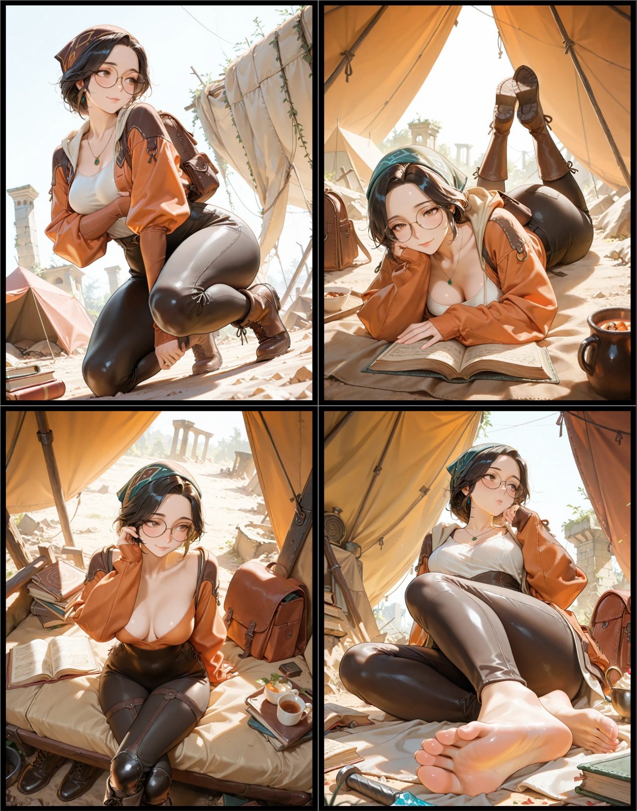 Alma (Monster Hunter Wilds) Hentai pt-br 04