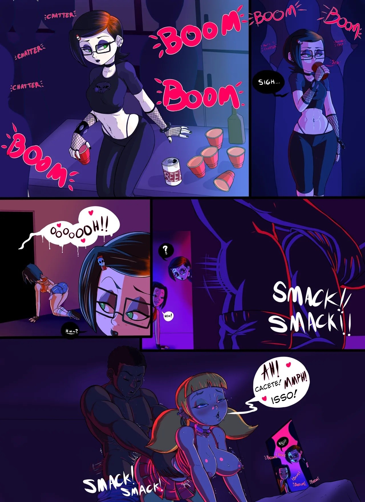 Cartoon College Party Hentai pt-br 02