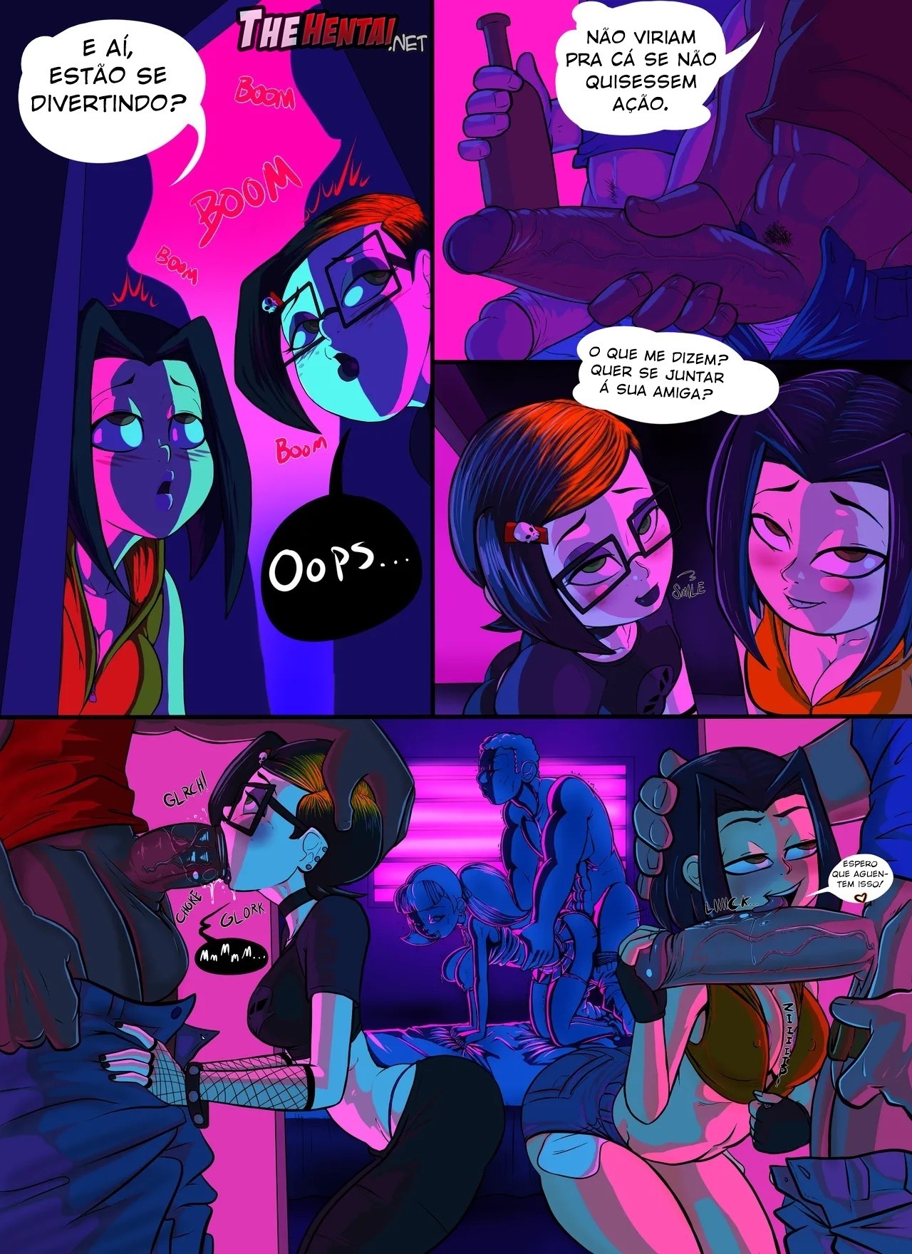 Cartoon College Party Hentai pt-br 03
