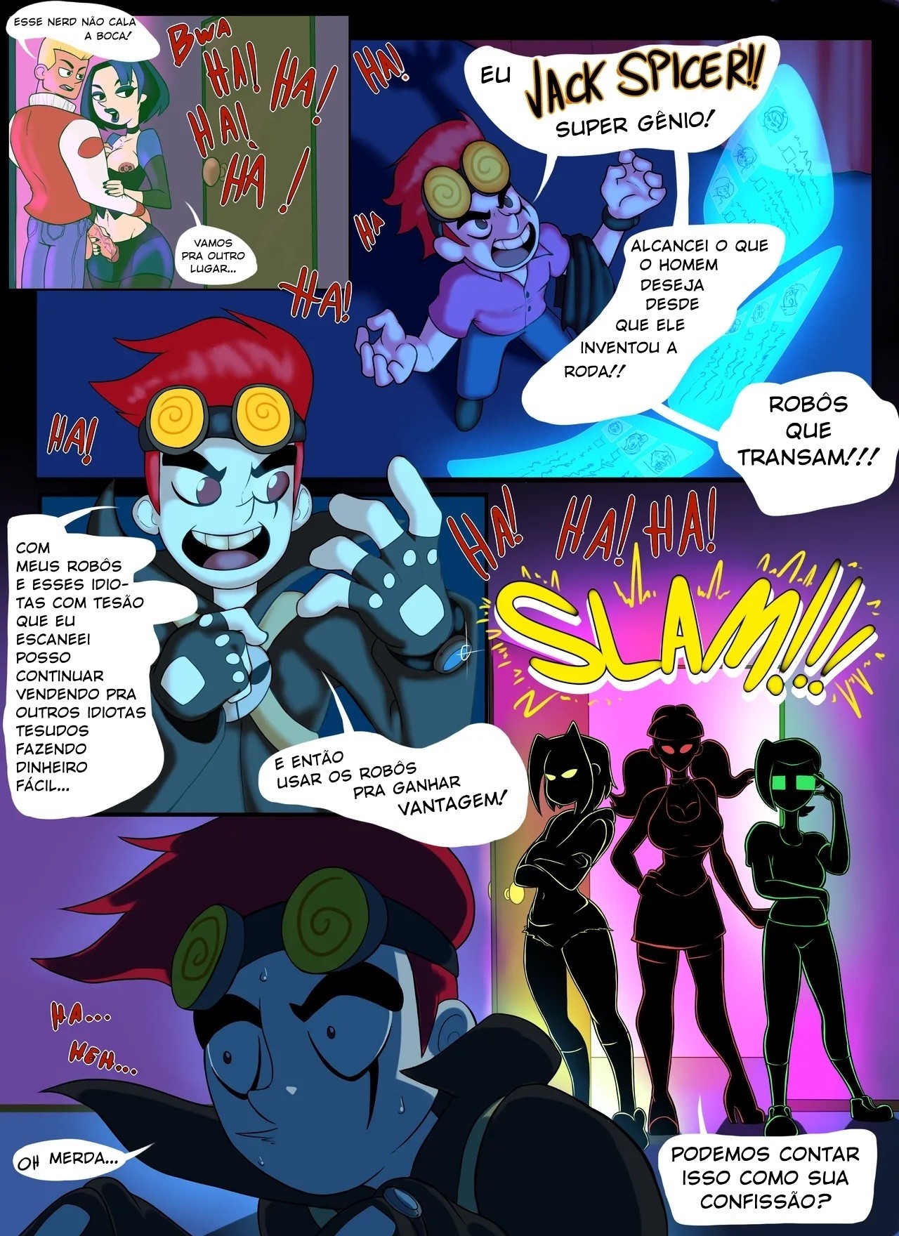 Cartoon College Party Hentai pt-br 13