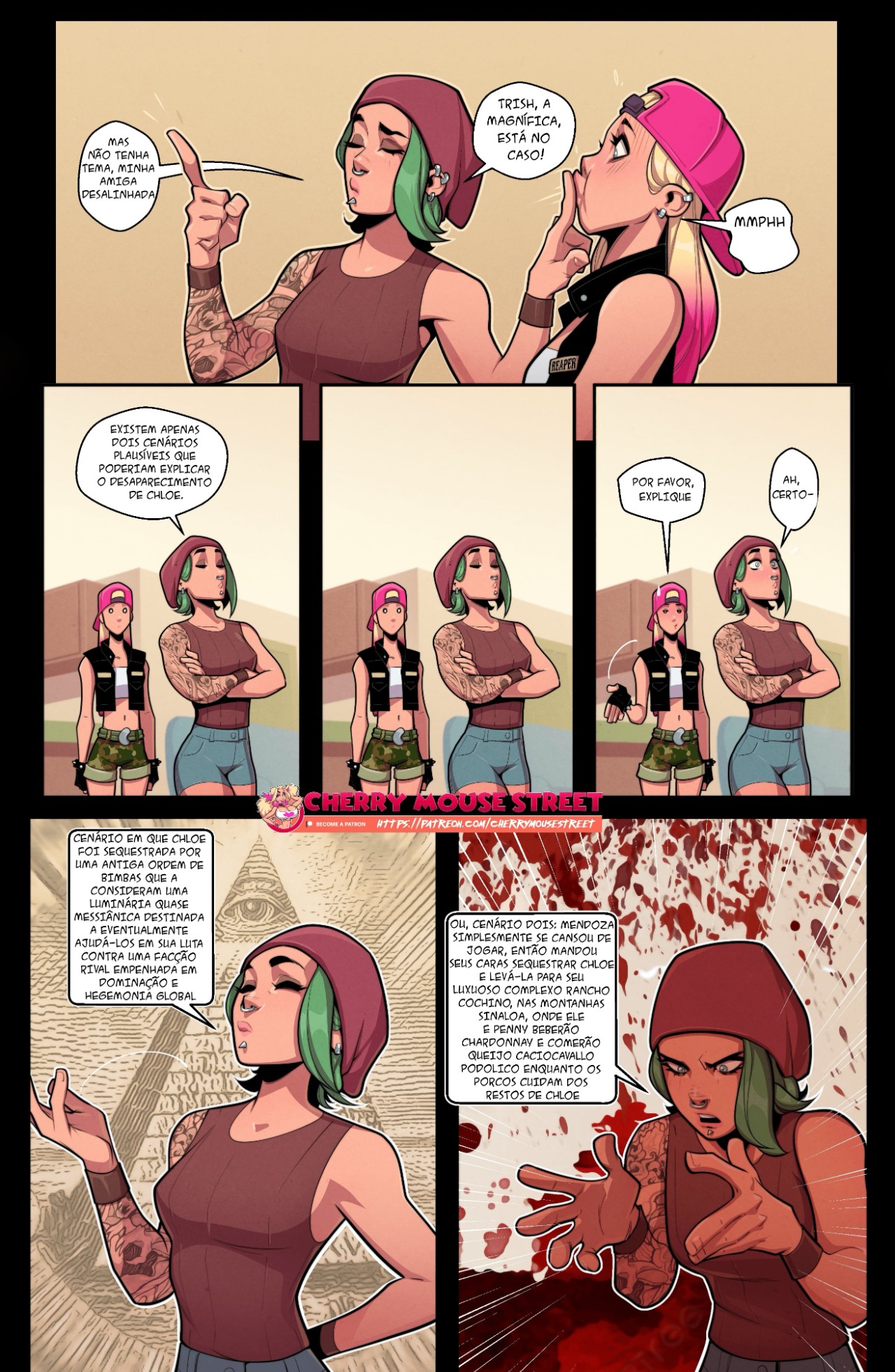Chloe & Amber Part 4: Second Coming Hentai pt-br 20
