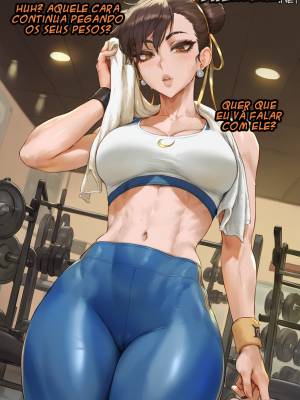Chun-Li Finds a New Gym Partner