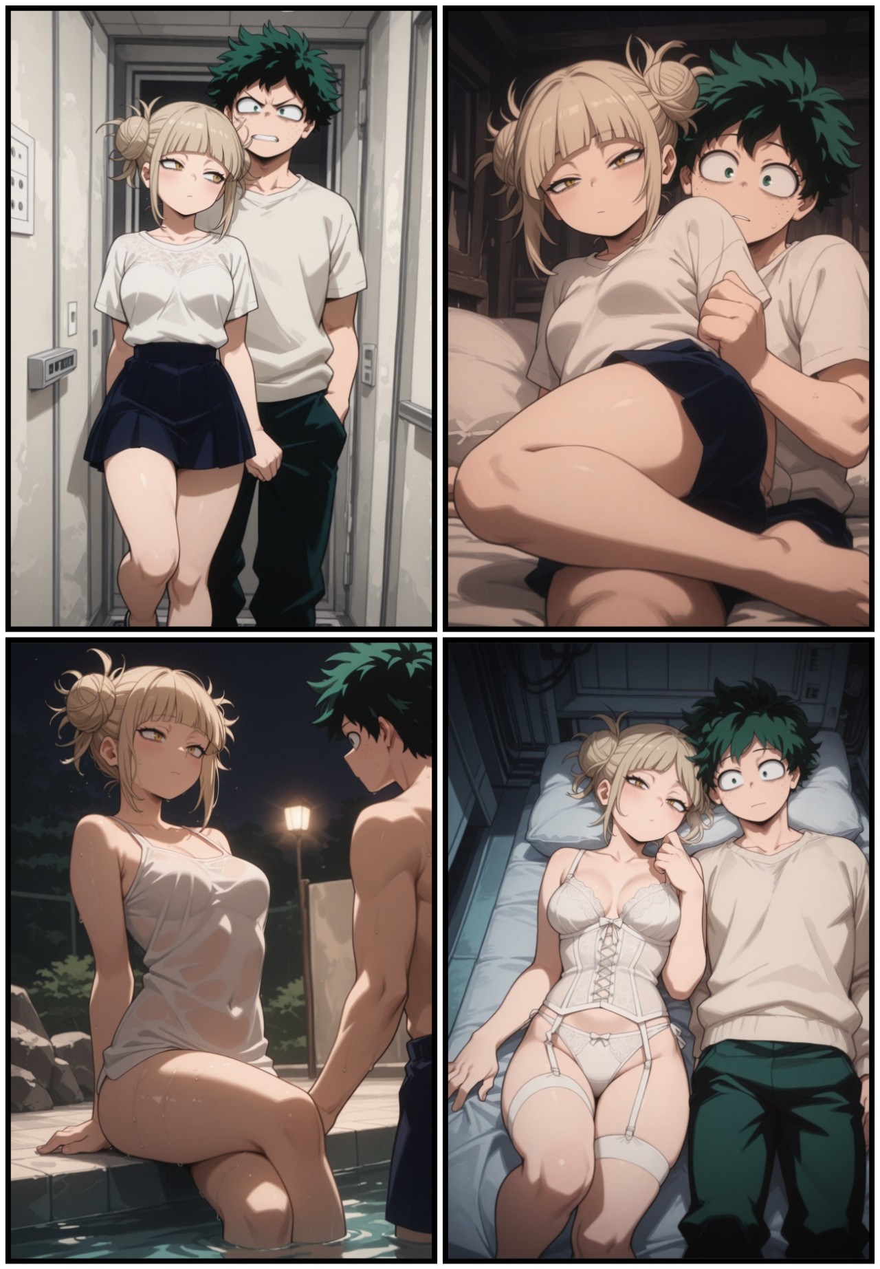 Dangerous Temptation: Toga x Deku Hentai pt-br 41