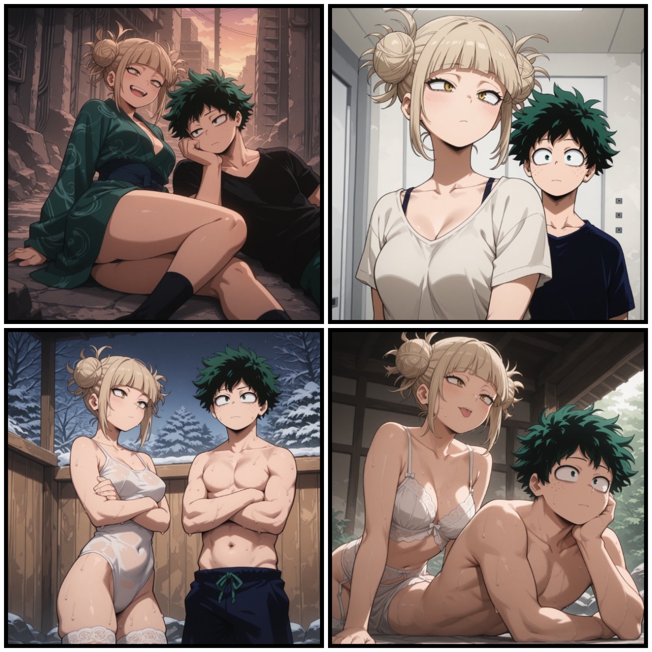 Dangerous Temptation: Toga x Deku Hentai pt-br 45