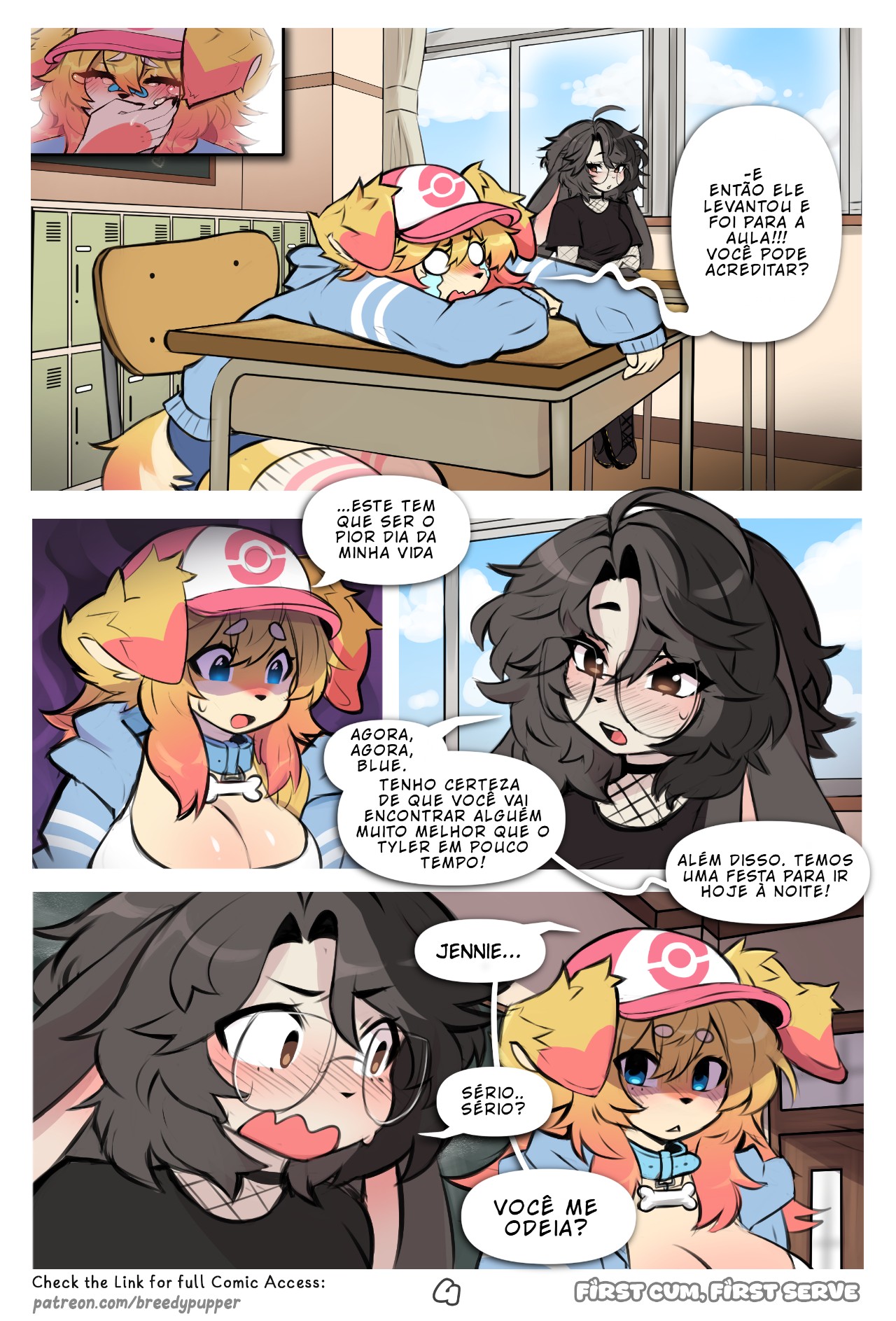 First Cum, First Serve! Hentai pt-br 05