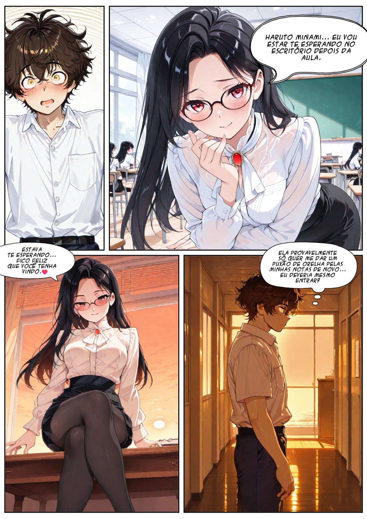 Haruto's School Life Hentai pt-br 02