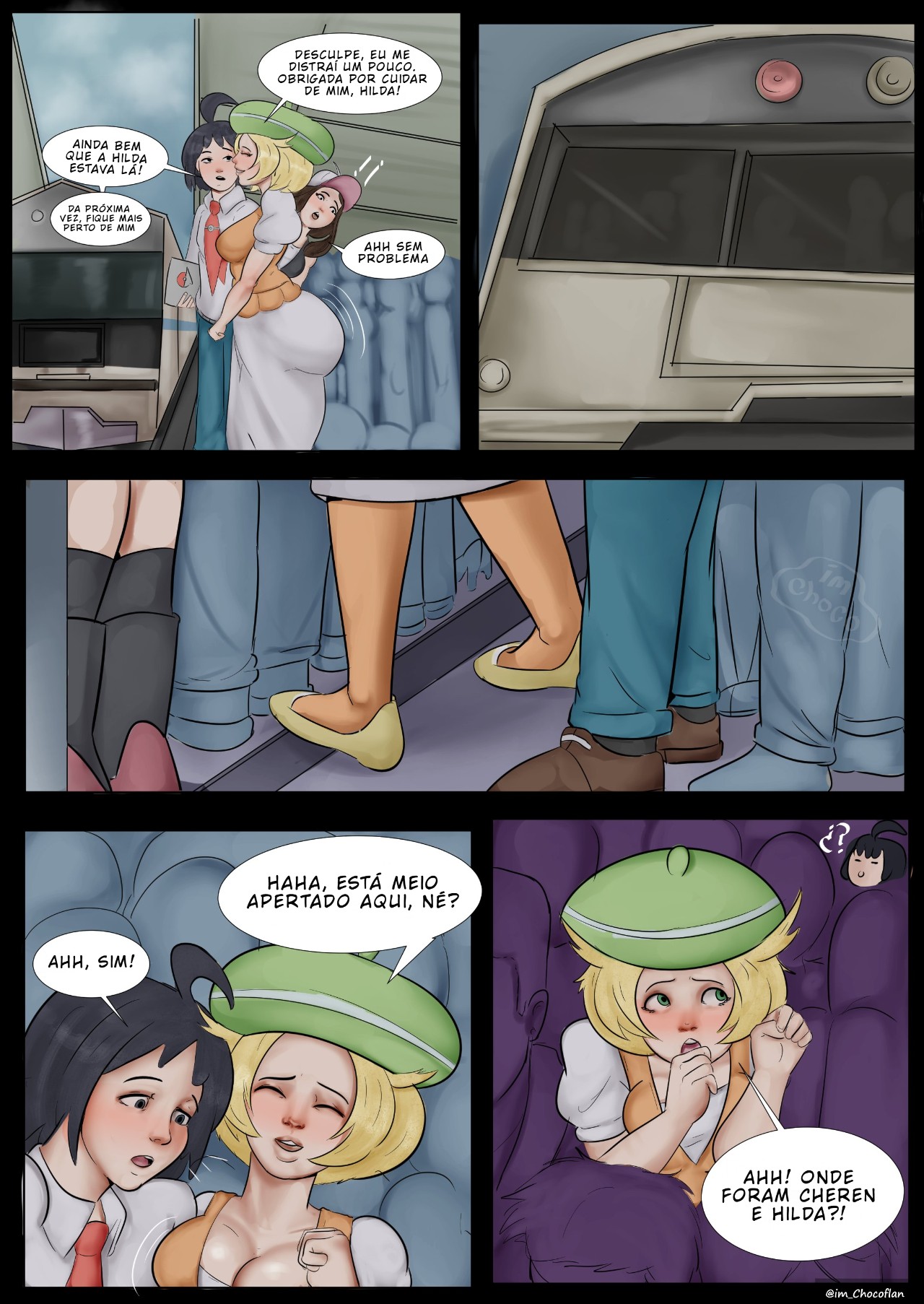 Hilda & Bianca Hentai pt-br 02