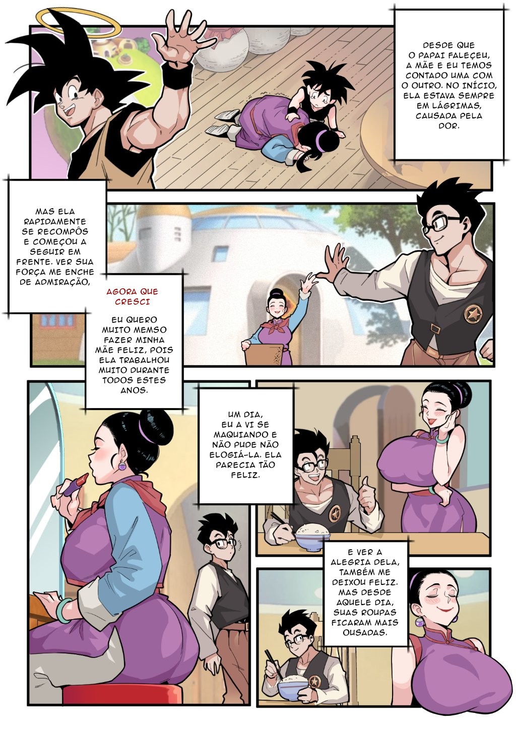 Milf Truck Part 5: Chichi & Gohan Hentai pt-br 02