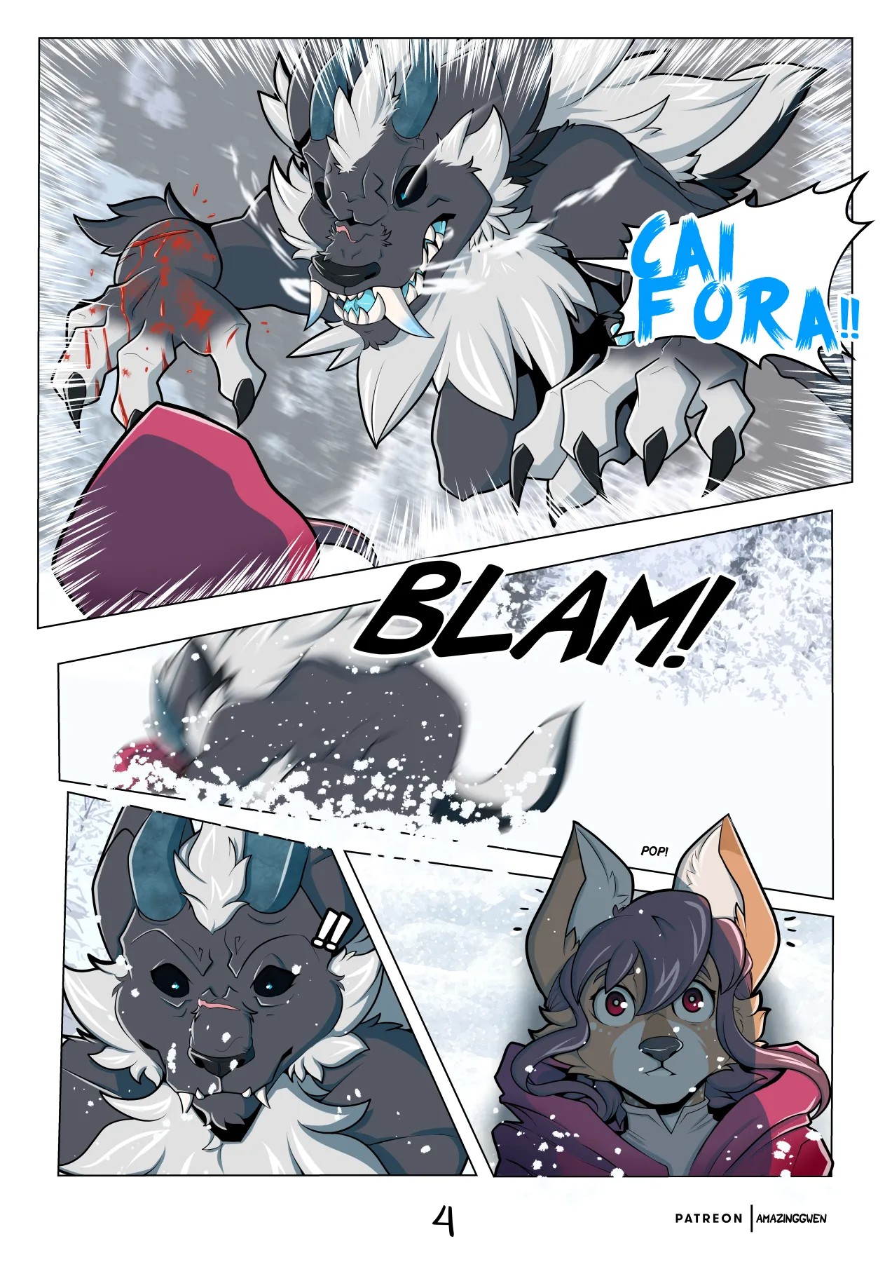 Red Blossom & Winter Snow Hentai pt-br 05