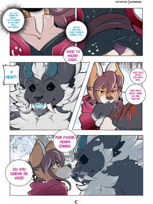 Red Blossom & Winter Snow Hentai pt-br 06