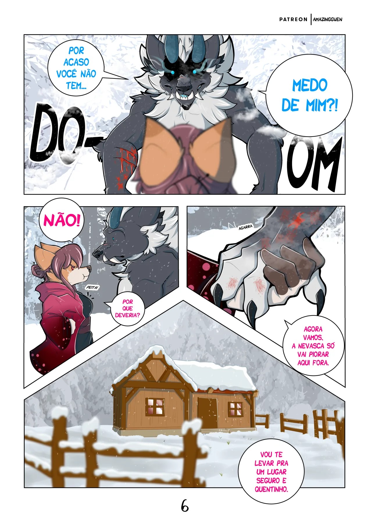 Red Blossom & Winter Snow Hentai pt-br 07