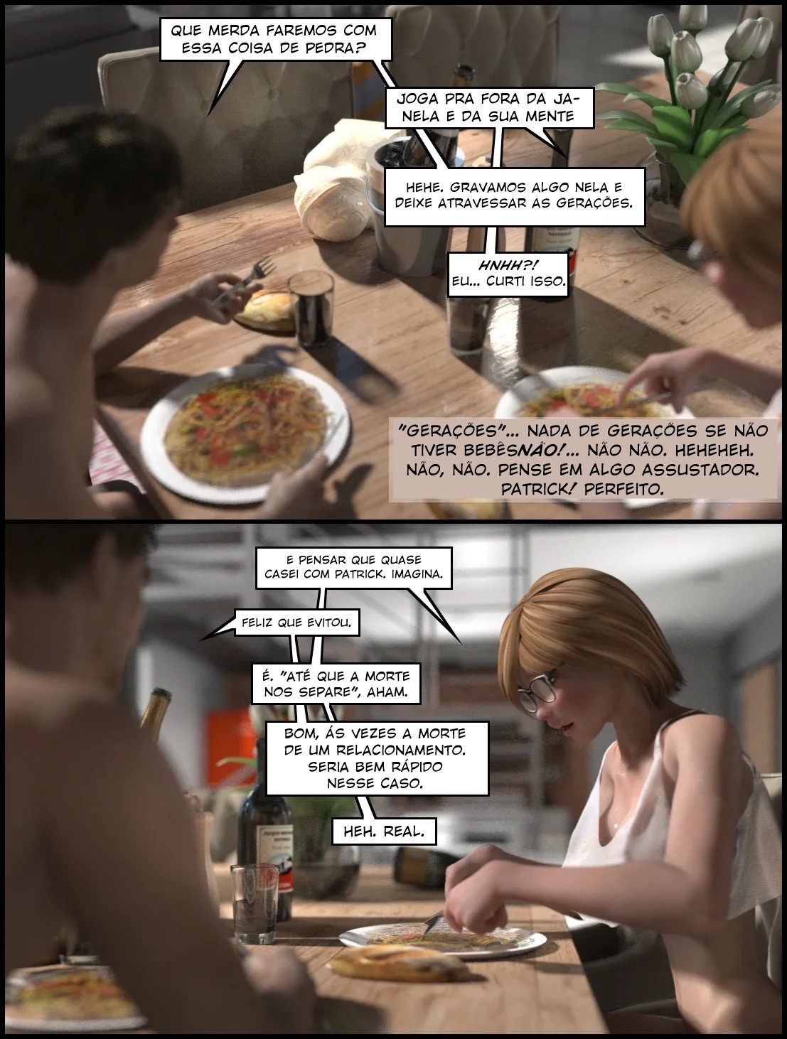The Deliciously Awkward Family Bubble Part 5 Hentai pt-br 47