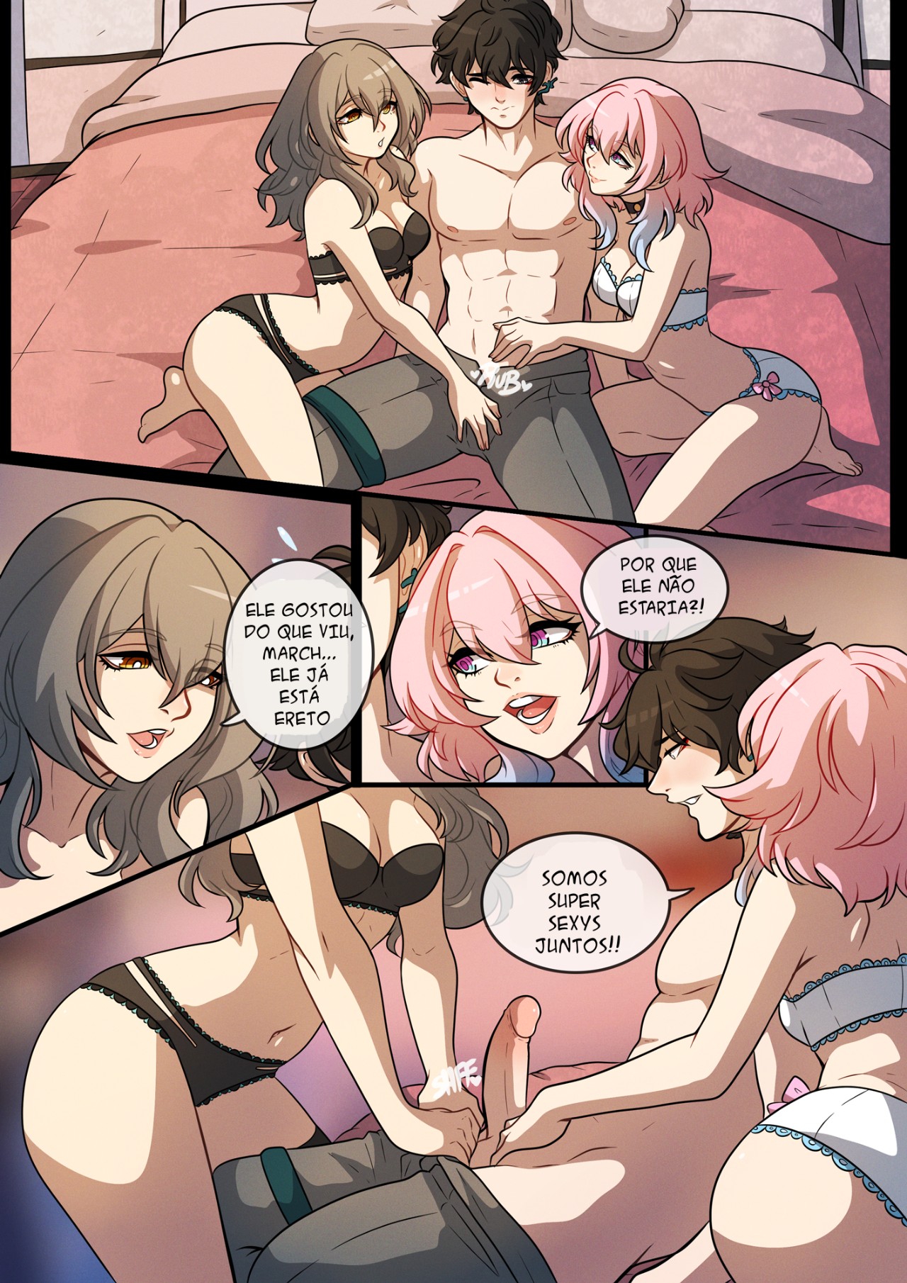 The Nameless Trio Hentai pt-br 11