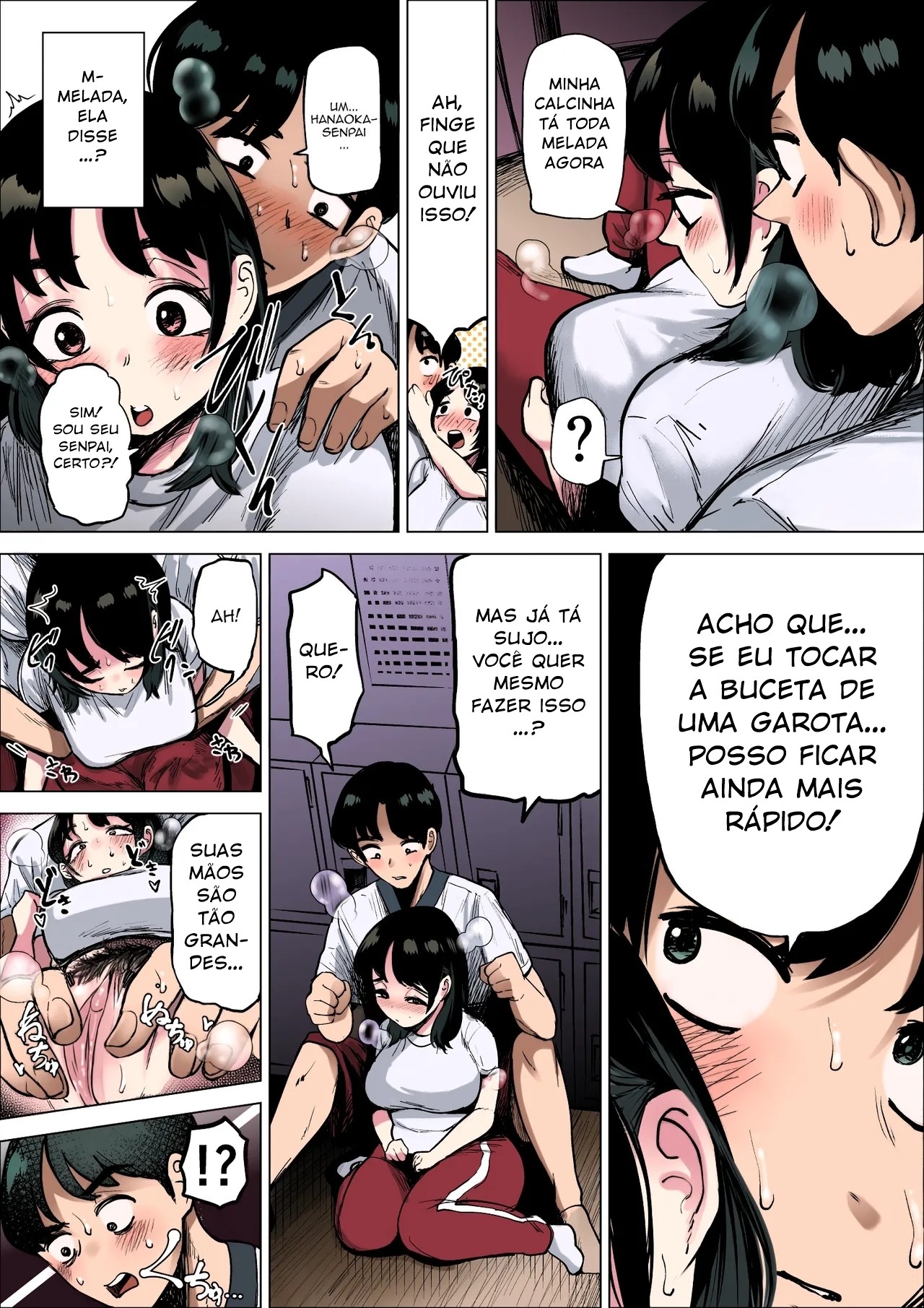 The Track And Field Club Manager Lets Me Do Whatever I Want To Her If It Makes Me Run Faster Hentai pt-br 14
