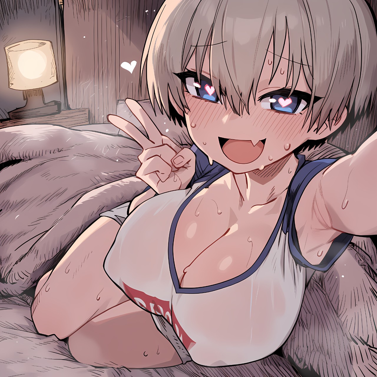 Uzaki Hana x BBC Hentai pt-br 03