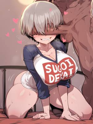 Uzaki Hana x BBC Hentai pt-br 06