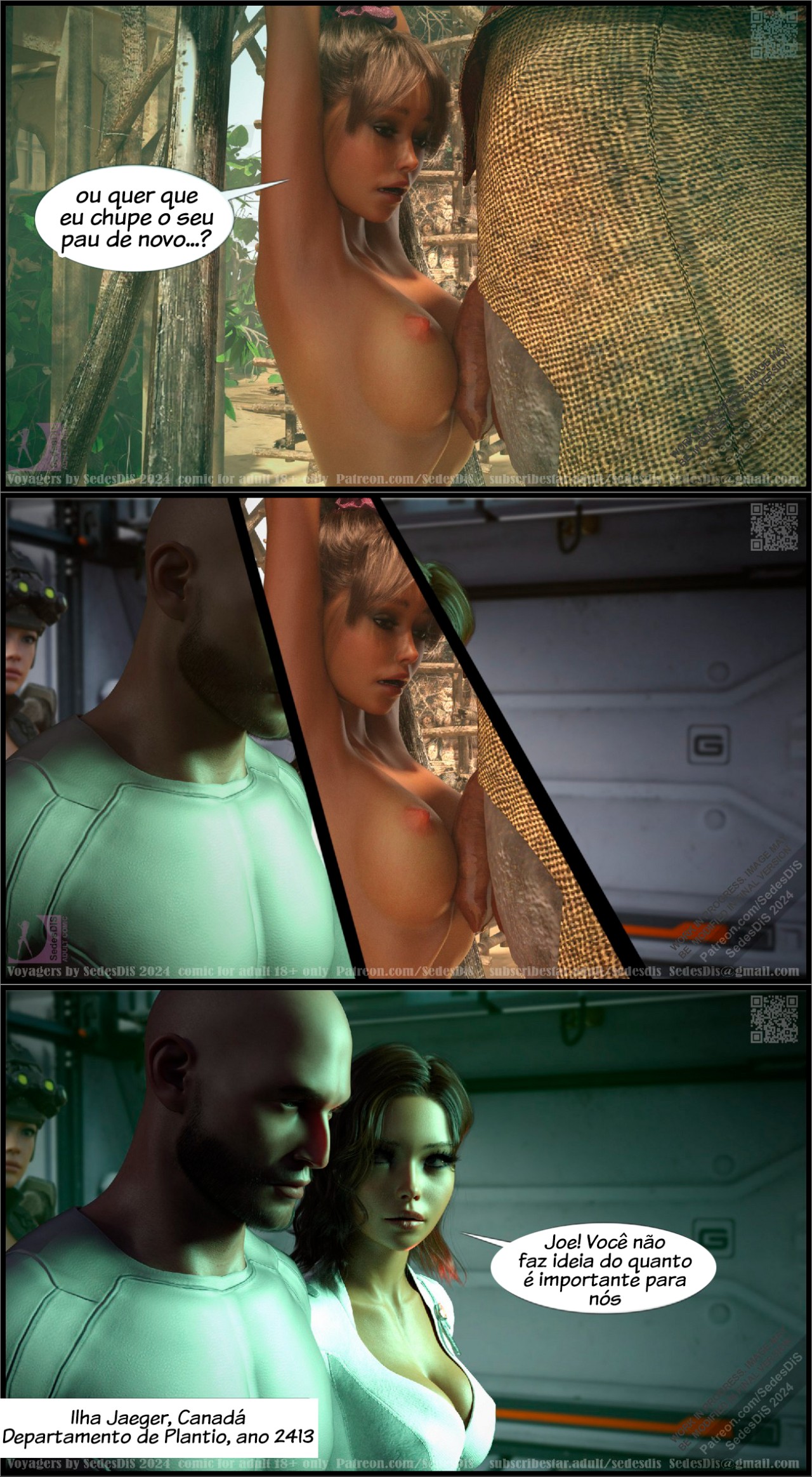 Voyagers By SedesDiS Part 3 Hentai pt-br 02