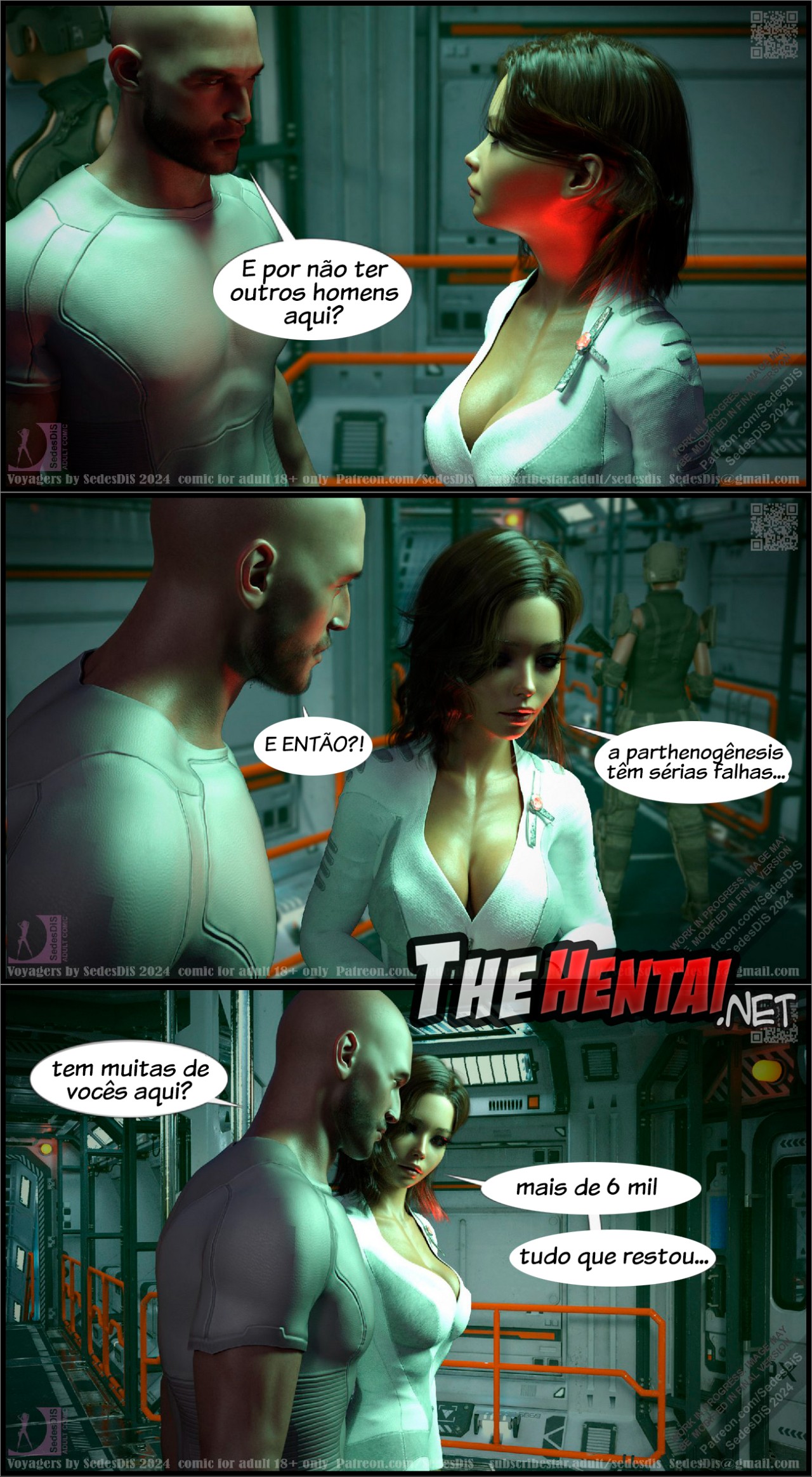 Voyagers By SedesDiS Part 3 Hentai pt-br 04