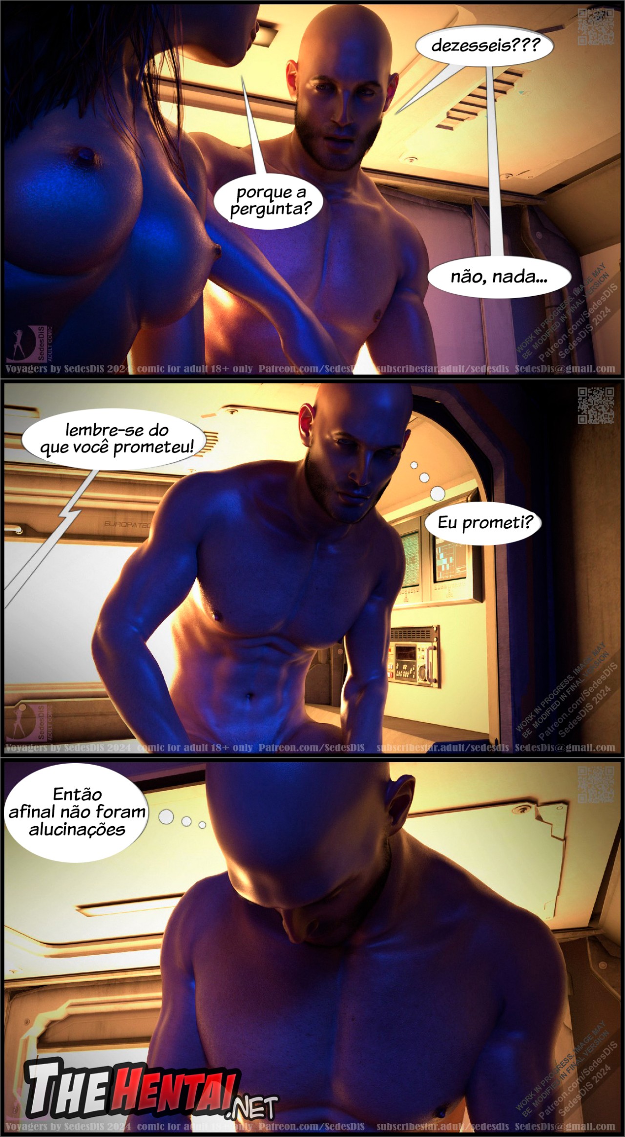 Voyagers By SedesDiS Part 3 Hentai pt-br 13
