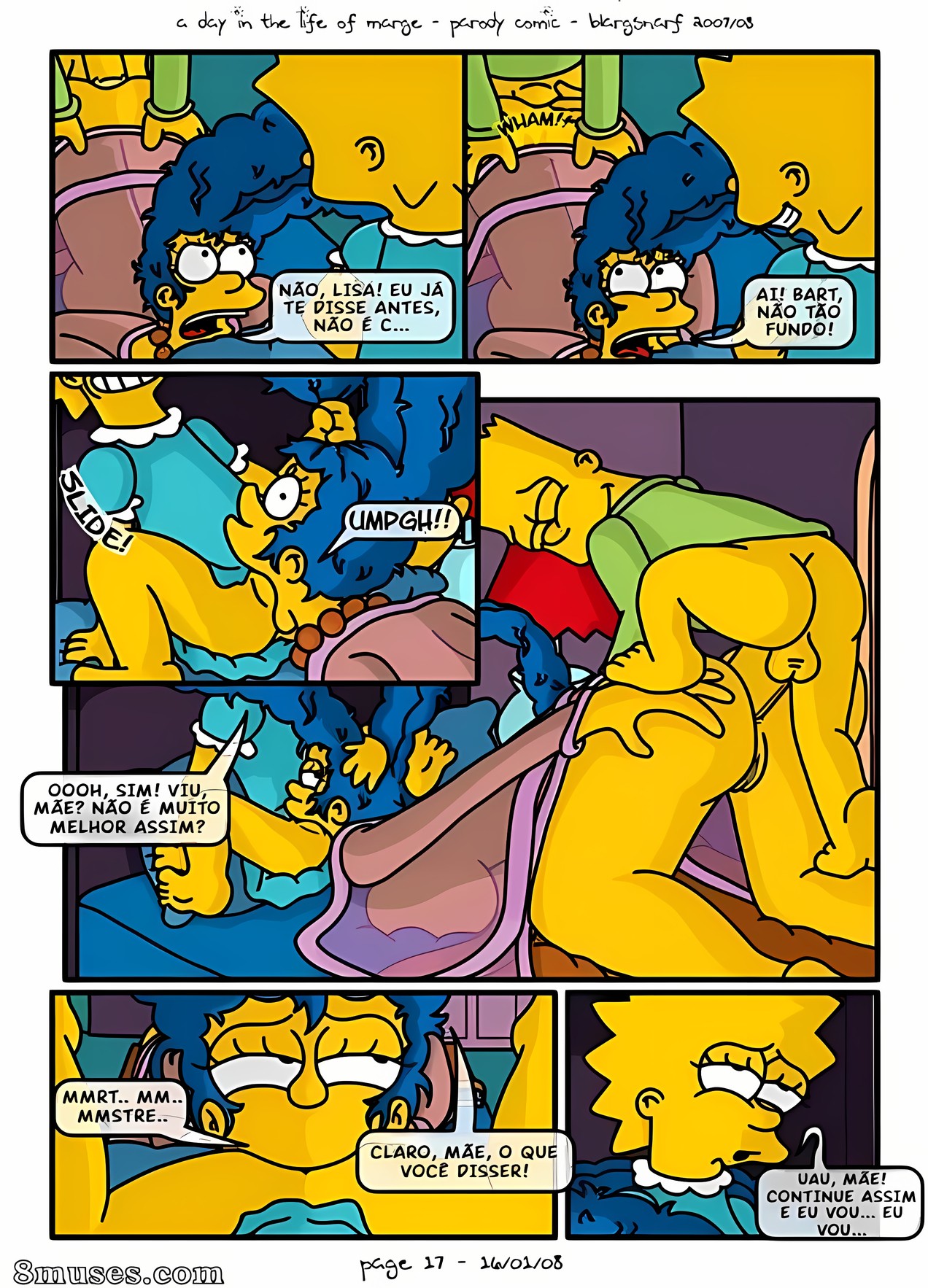 A Day In The Life Of Marge Hentai pt-br 28