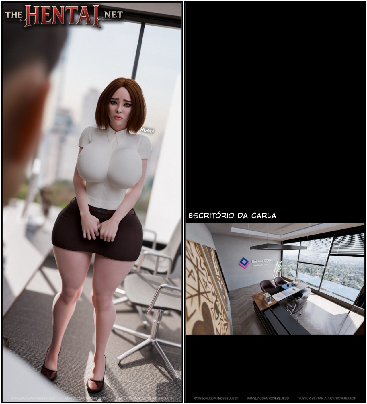 Dismissed By Rose Blue 3D Part 4 Hentai pt-br 24