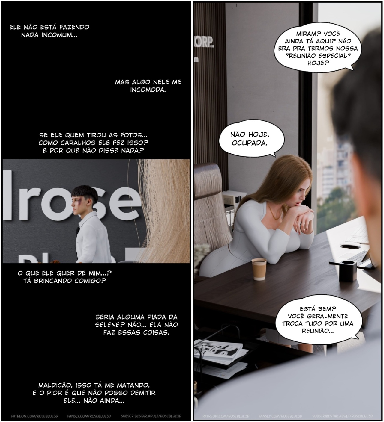 Dismissed By Rose Blue 3D Part 4 Hentai pt-br 37