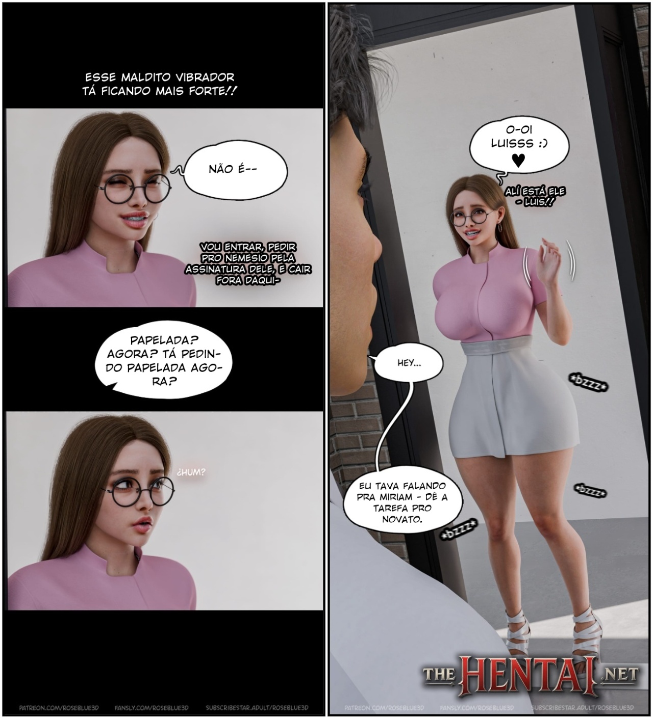 Dismissed By Rose Blue 3D Part 4 Hentai pt-br 39