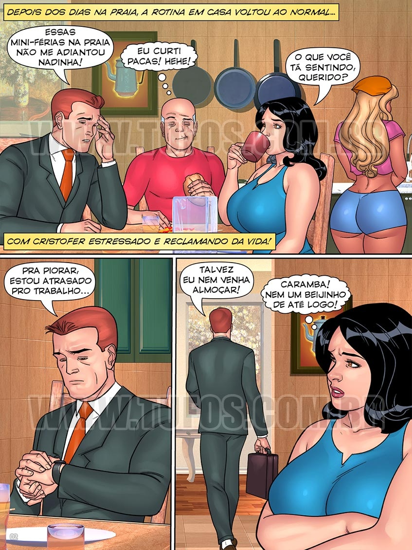 Esfriando a cabeça do pau (Tufos) Hentai pt-br 02