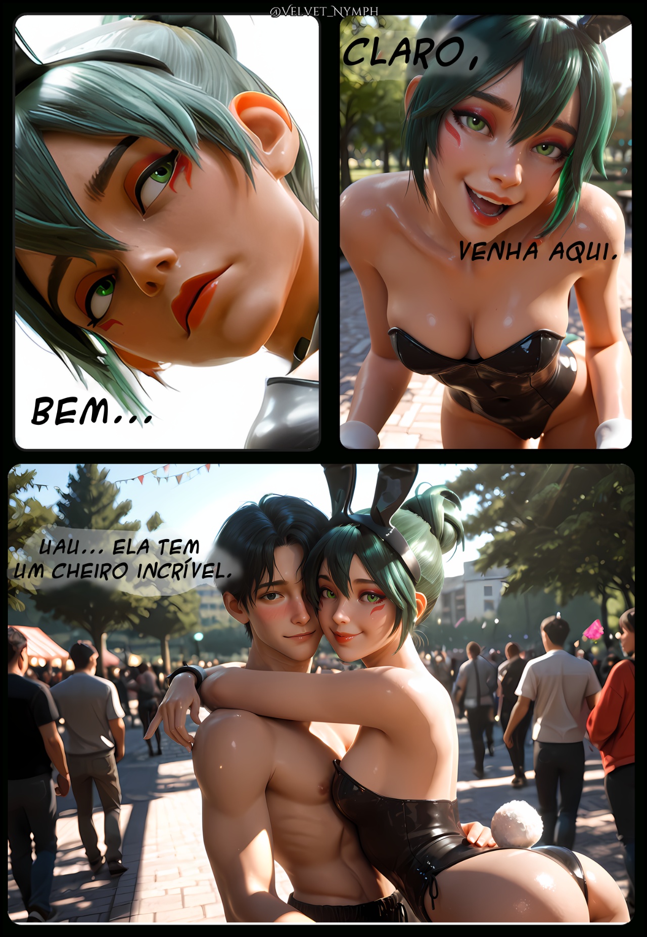 Fan Service: The Con Bet Hentai pt-br 03