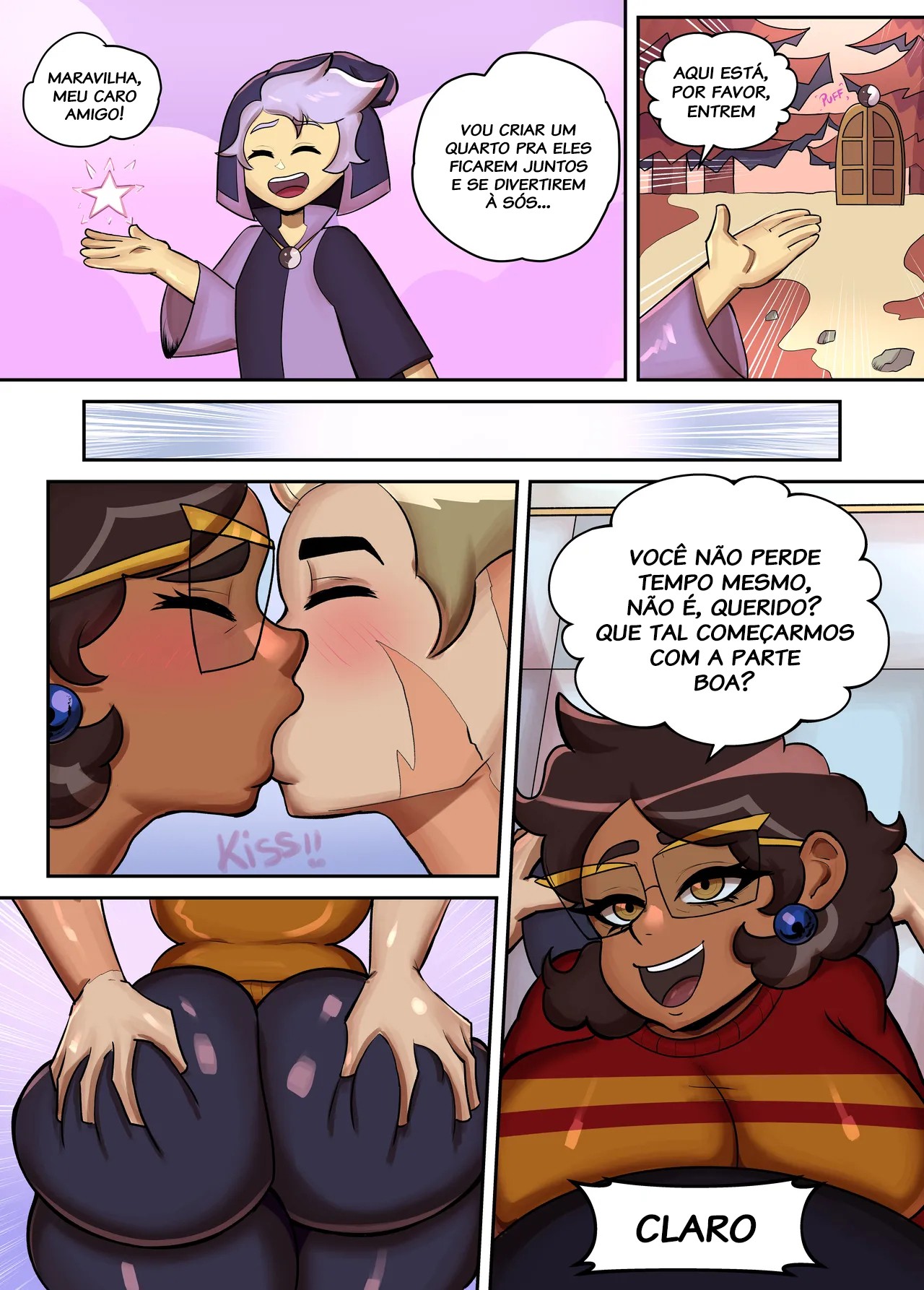 Hunter's Happy Wish Hentai pt-br 04