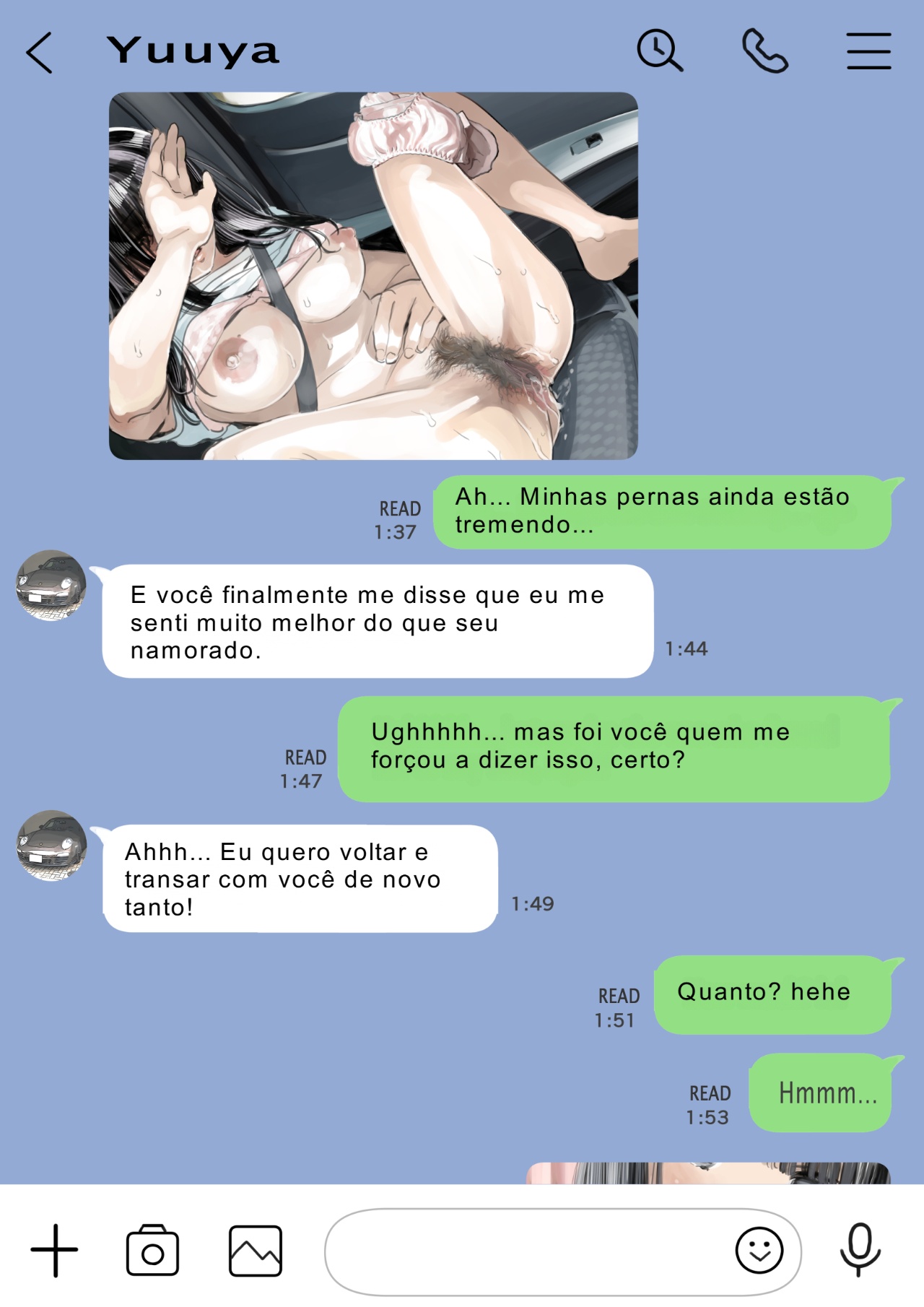 I Just Snooped Through Her Smartphone Hentai pt-br 50