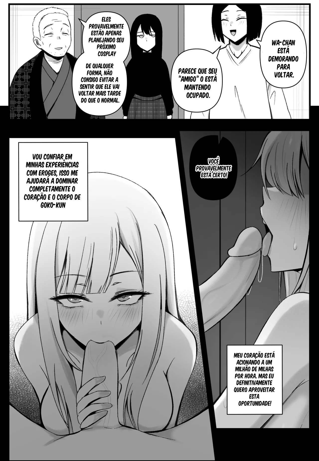 Marin x Gojo By Niui  Hentai pt-br 09