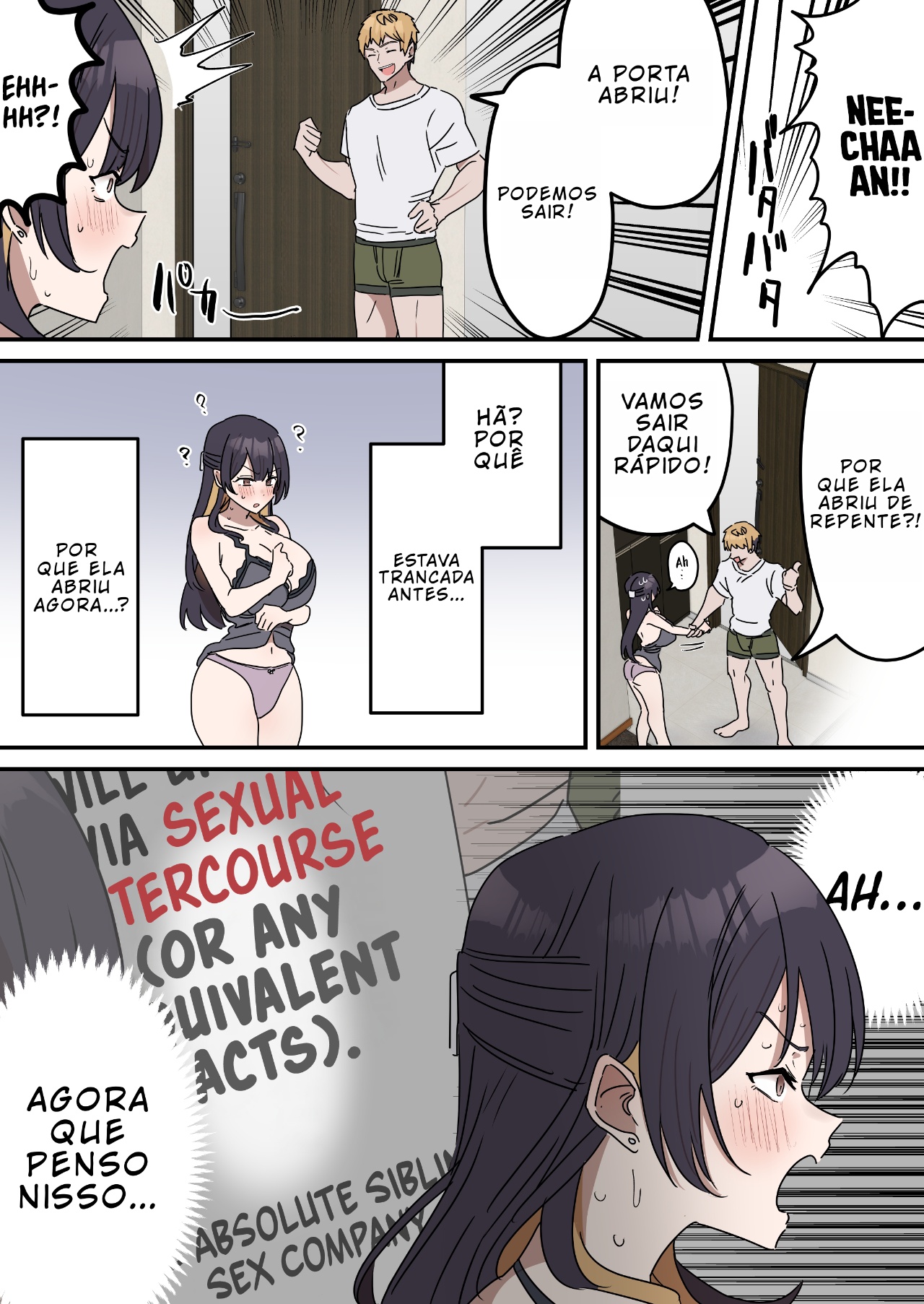 Pseudo Sex S*blings Hentai pt-br 44