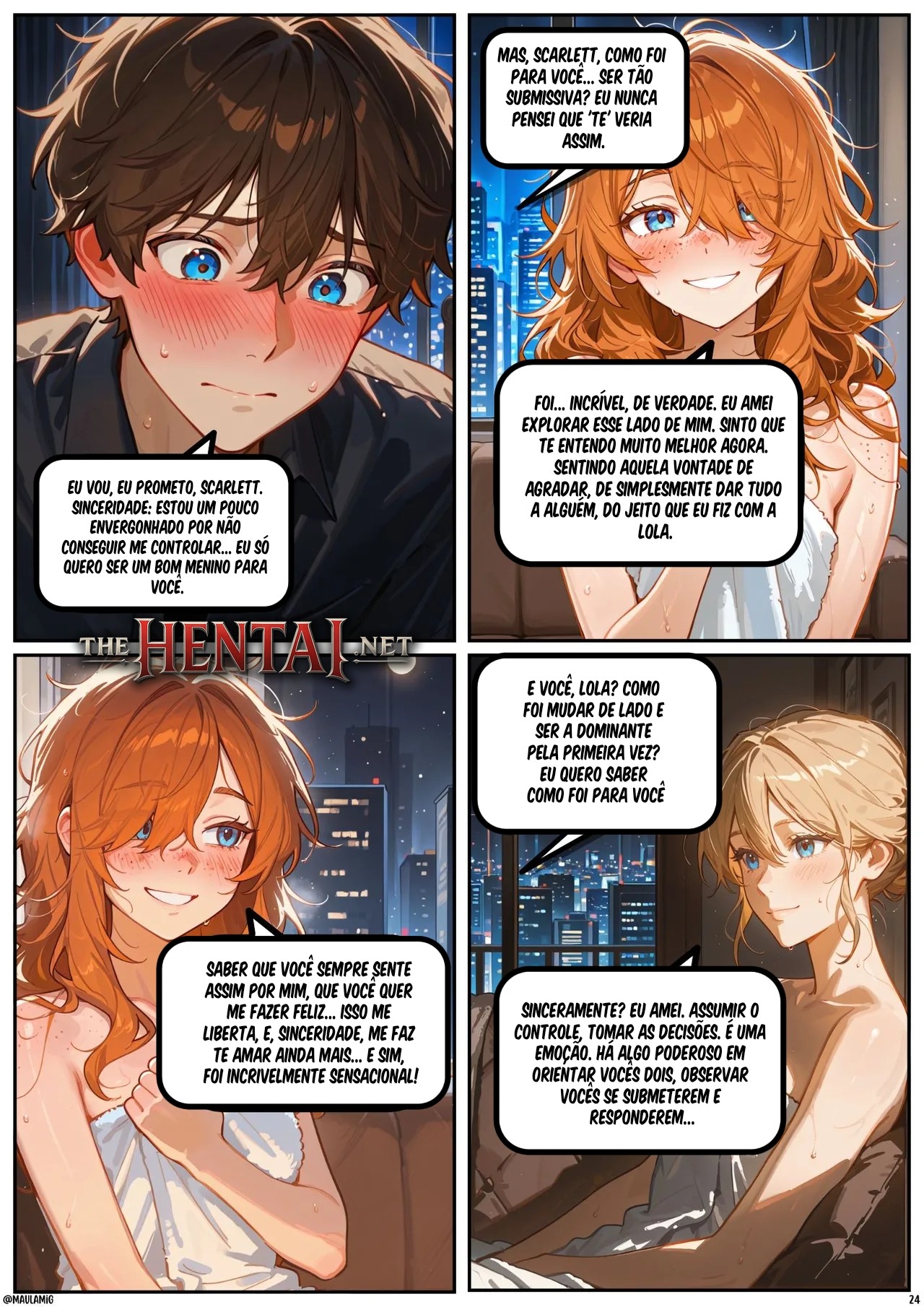 Scarlett Blaze Part 14: Obedience Unleashed  Hentai pt-br 25