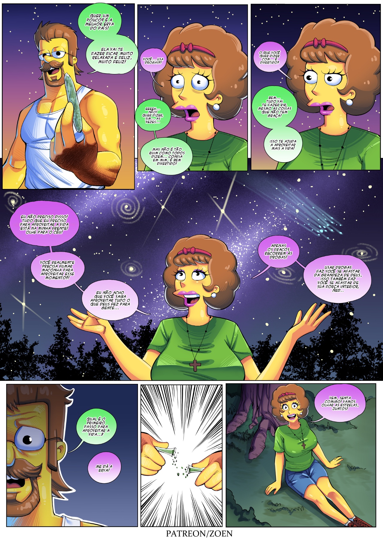 The Simpsons "Bad Boy" Hentai pt-br 85