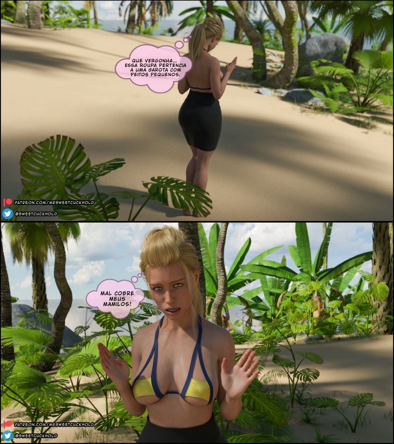 Uninhabited Island Hentai pt-br 15