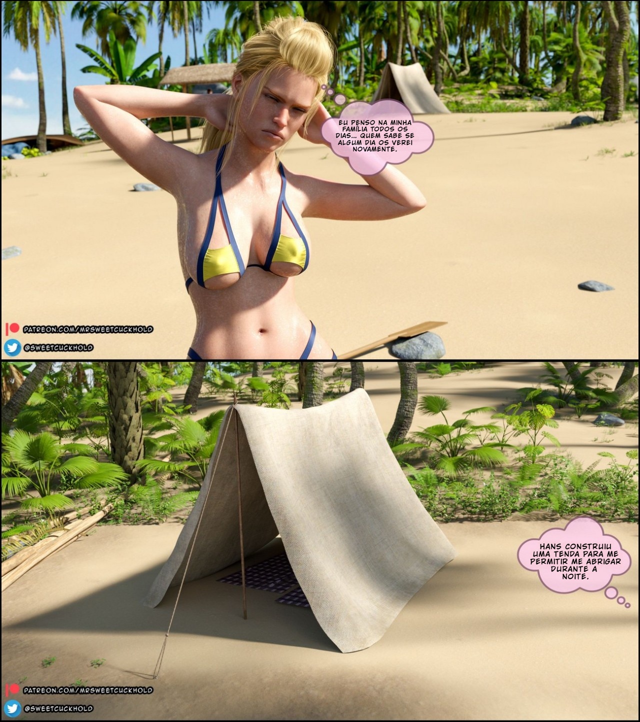 Uninhabited Island Hentai pt-br 21