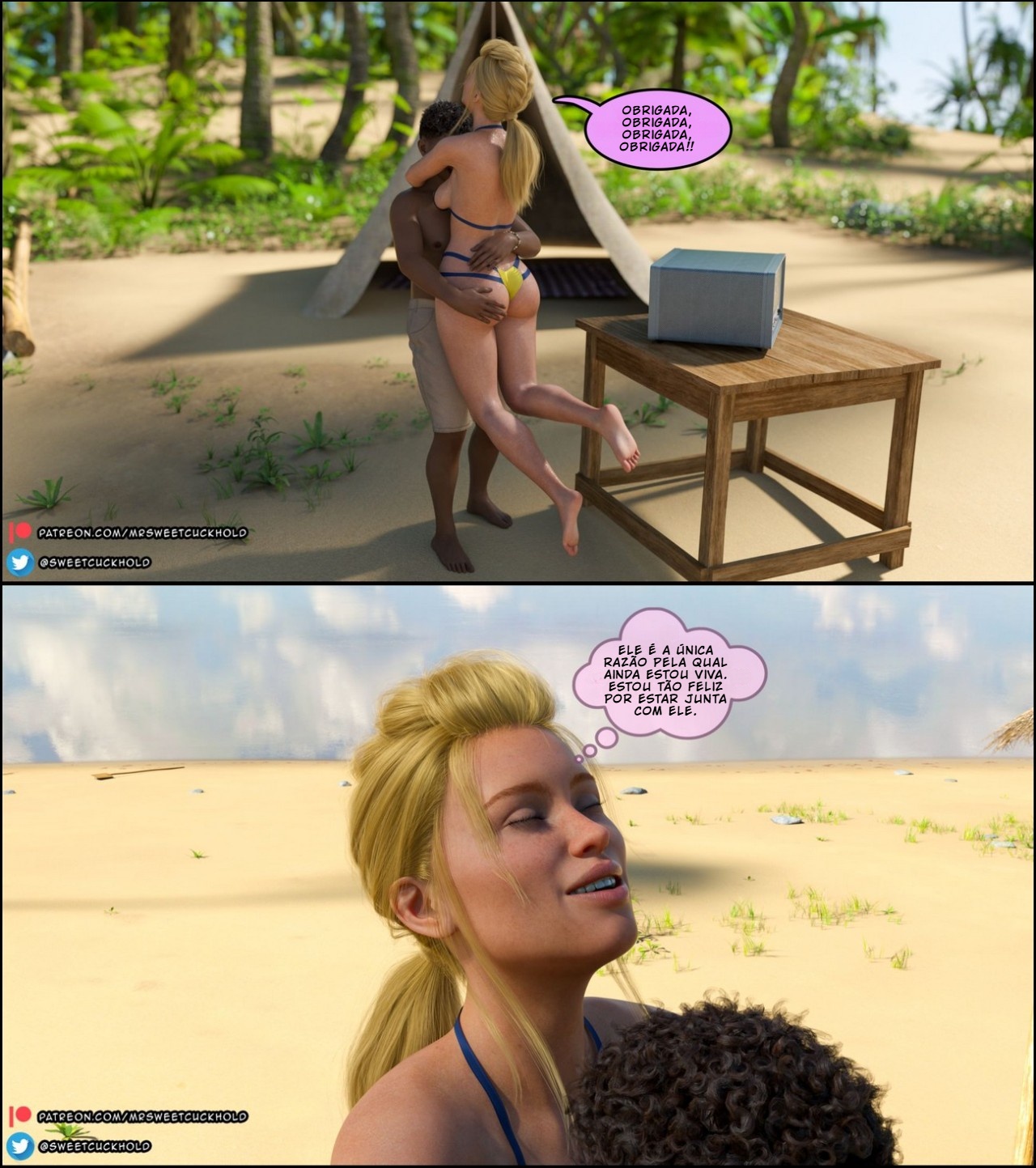 Uninhabited Island Hentai pt-br 27