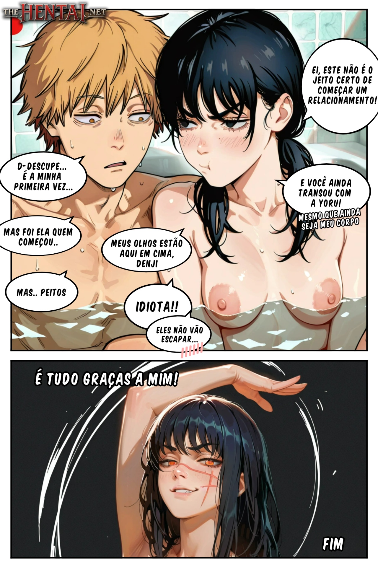 War & Chainsaw Hentai pt-br 34