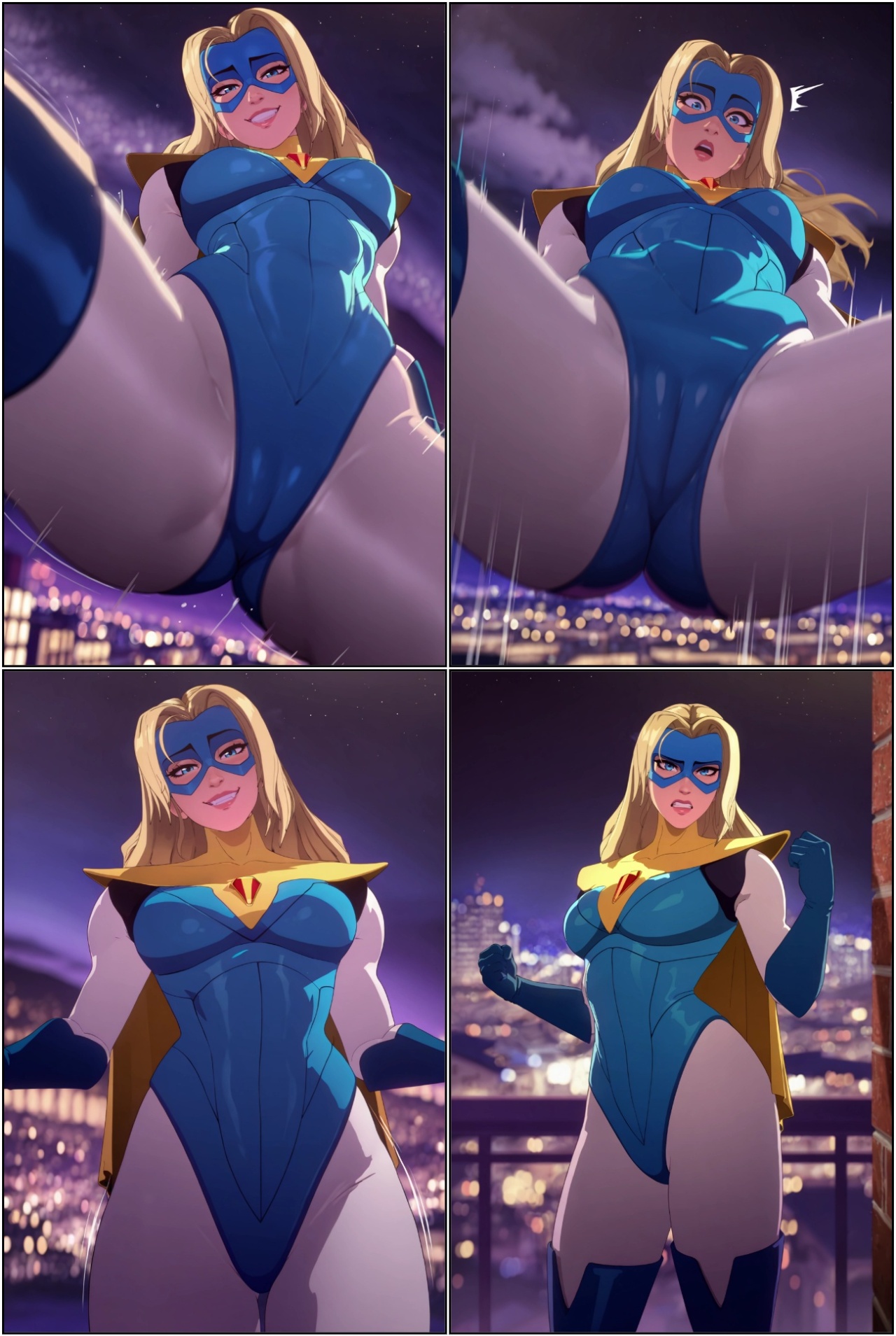 AI Generated: Blonde Blazer Hentai pt-br 03