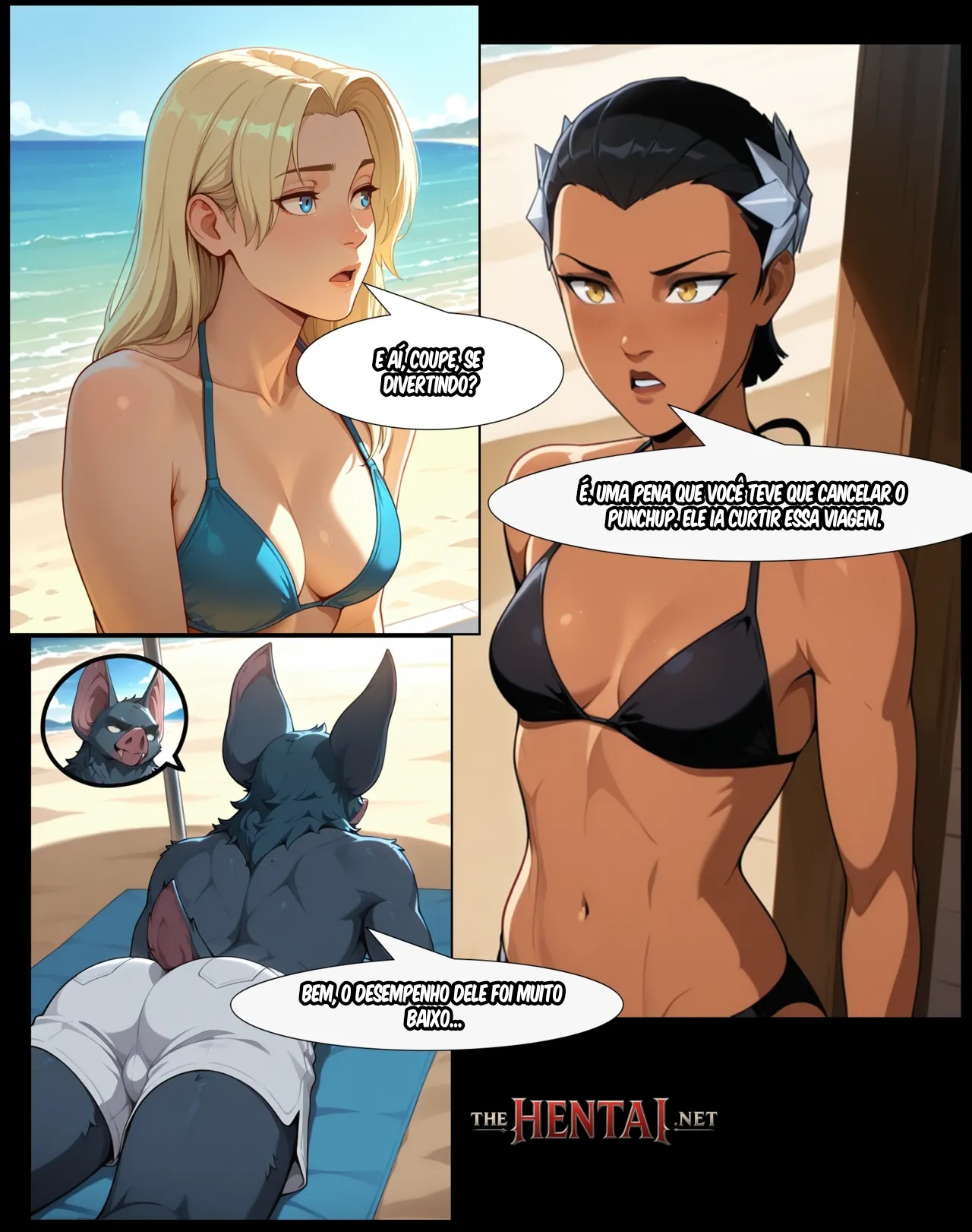Dispatch Beach Hentai pt-br 08