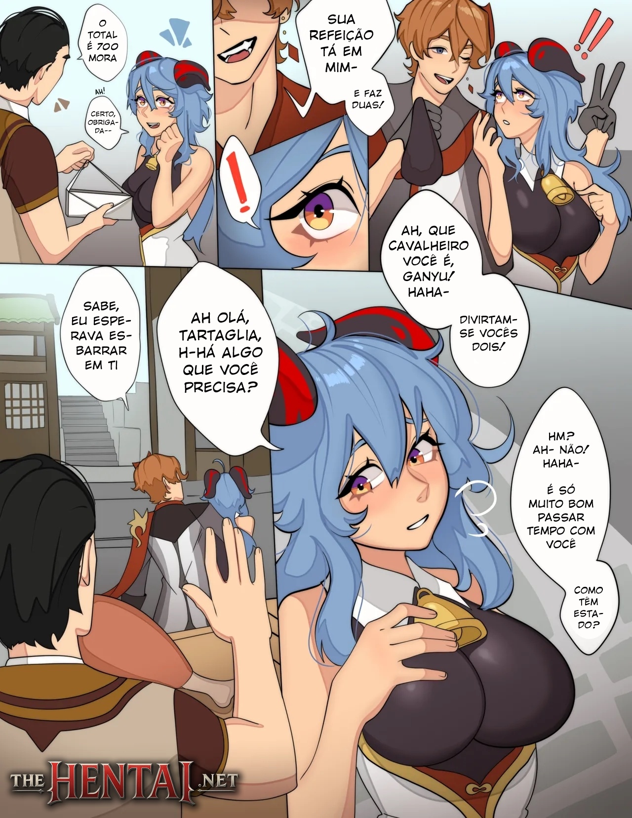 Ganyu's Day Off Hentai pt-br 03