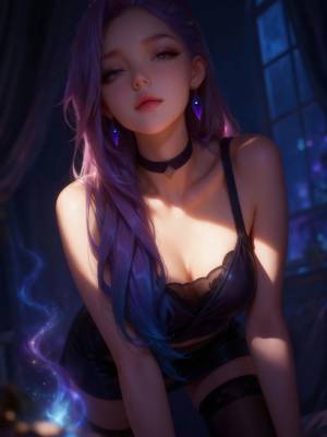 JA031:KDA/Seraphine Hentai pt-br 22