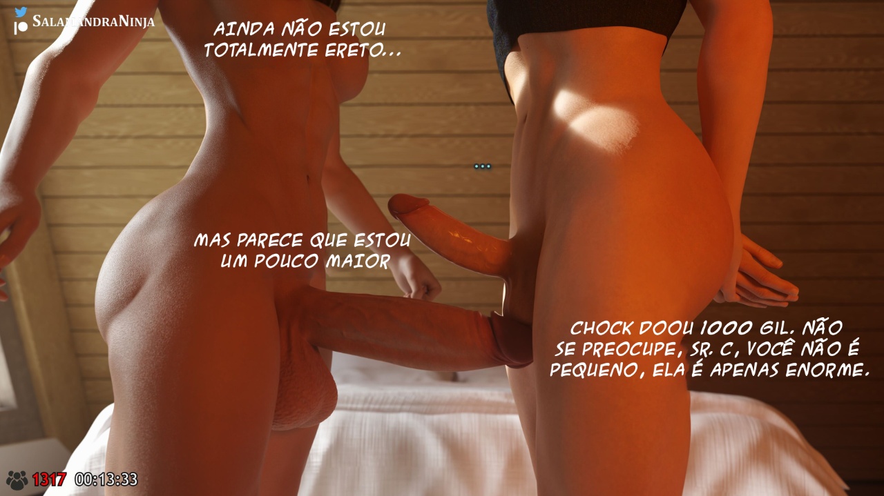 Jessie & Cloud's Stream Hentai pt-br 12