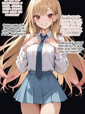 Marin Christmas NTR Hentai pt-br 03