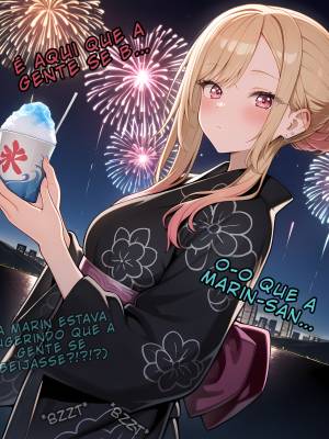 Marin Sneaks Off During Her Date With Gojo To Meet With Her Sex Friend! Hentai pt-br 02