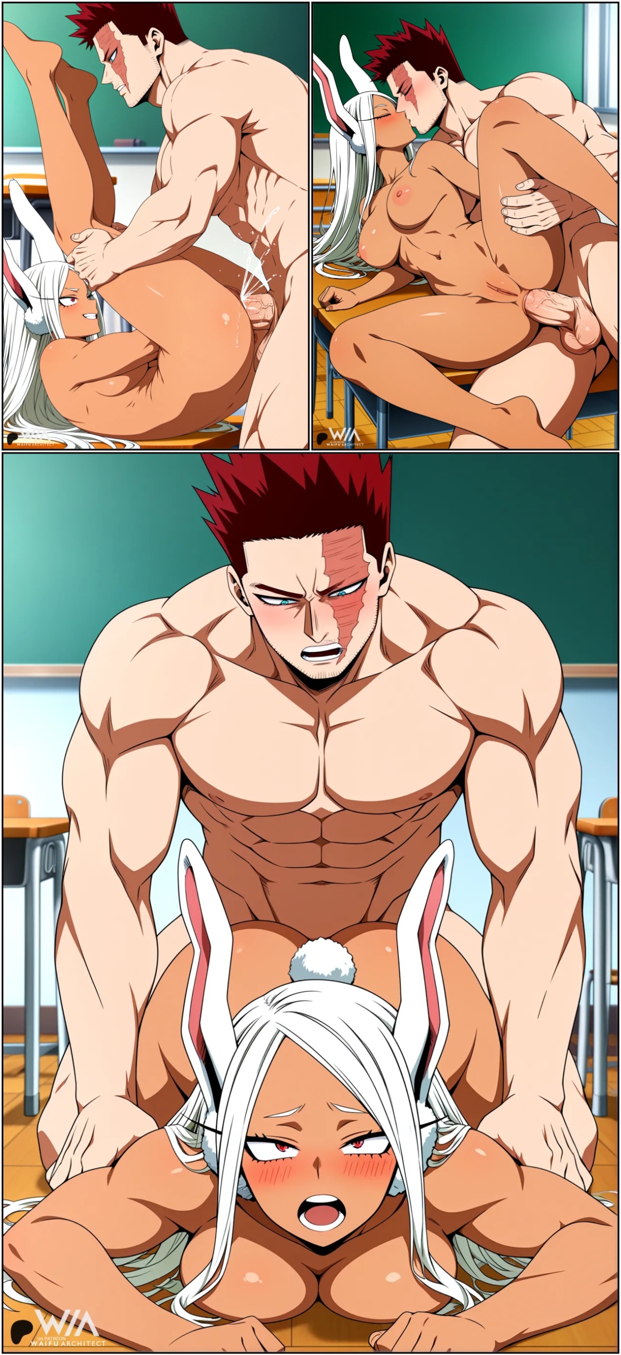 Mirko & Endeavor Hentai pt-br 19