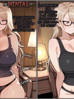 Misaki Takes a Liking To Her "Noisy" Dormmate Hentai pt-br 06