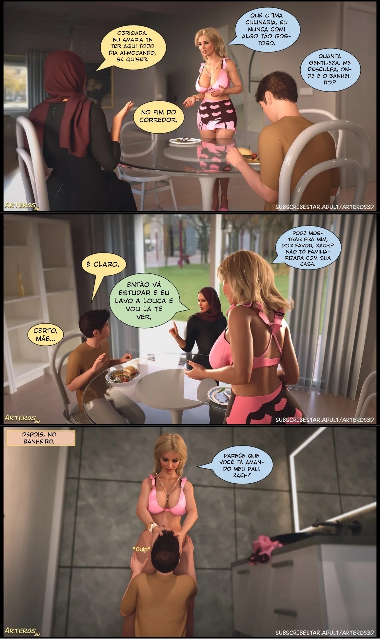 New Passion In Town By Arteros3D Hentai pt-br 11