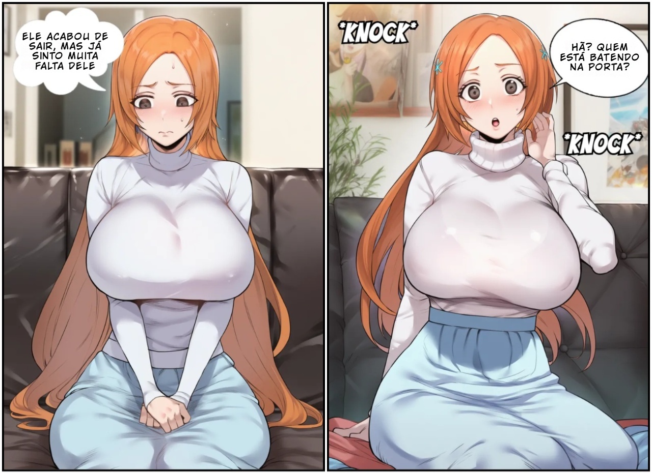 Orihime's Loneliness Hentai pt-br 05